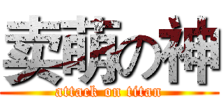 卖萌の神 (attack on titan)