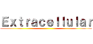 Ｅｘｔｒａｃｅｌｌｕｌａｒ ()