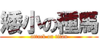 矮小の種馬 (attack on titan)