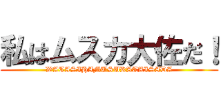 私はムスカ大佐だ！ (WATASIHAMUSUKATAISADA)