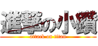 進撃の小鑽 (attack on titan)