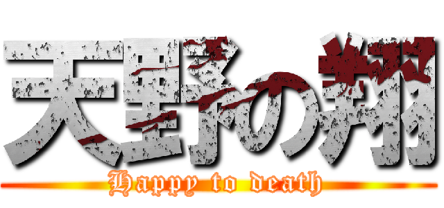 天野の翔 (Happy to death)