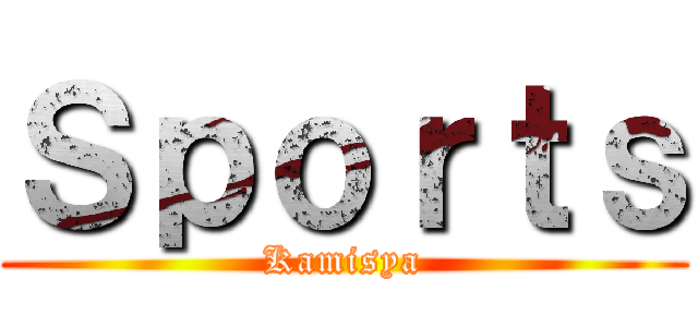 Ｓｐｏｒｔｓ (Kamisya)
