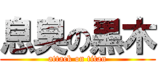 息臭の黒木 (attack on titan)