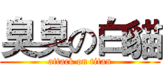 臭臭の白貓 (attack on titan)