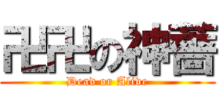 卍卍の神薔 (Dead or Alive)