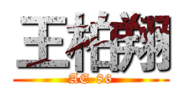 王柏翔 (AE-86)