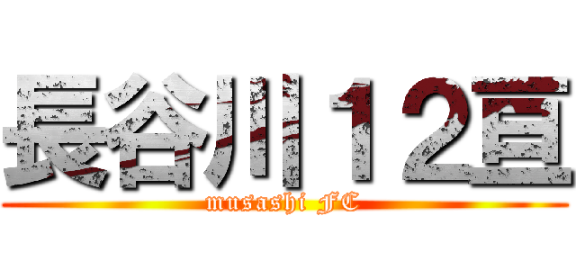 長谷川１２亘 (musashi FC)