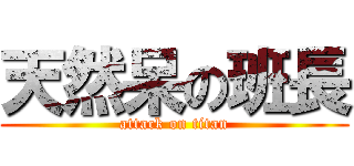 天然呆の班長 (attack on titan)