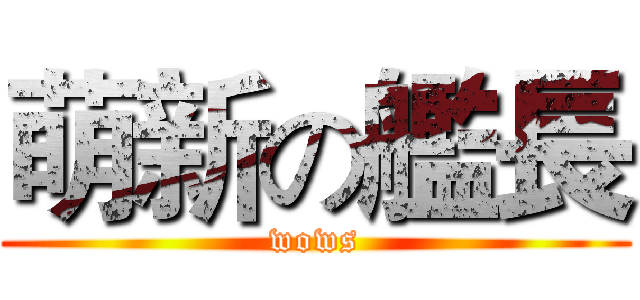 萌新の艦長 (wows)