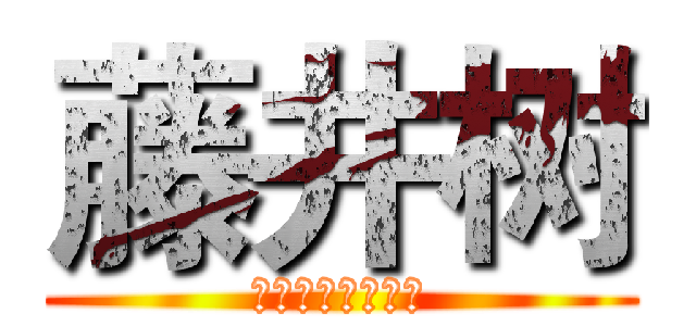 藤井树 (私はとても良い。)