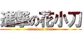 進撃の花小刀 (attack on titan)