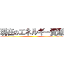 現在のエネルギー資源 ()