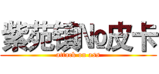 紫苑镇№皮卡 (attack on ass)