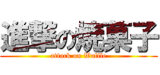 進撃の焼菓子 (attack on Waffle)