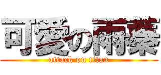 可愛の雨蓁 (attack on titan)