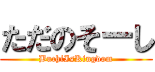 ただのそーし (BuchiIsKingdom)