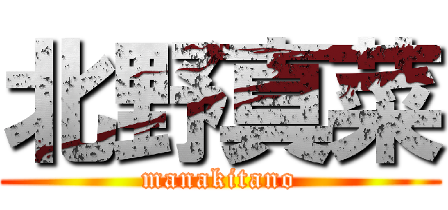 北野真菜 (manakitano)