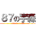 ８７の宇森 (attack on 87)