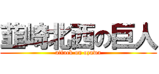 韮崎北西の巨人 (attack on ozawa)