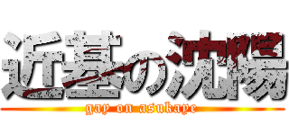 近基の沈陽 (gay on asukaye)