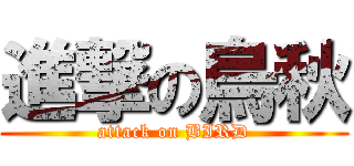 進撃の烏秋 (attack on BIRD)