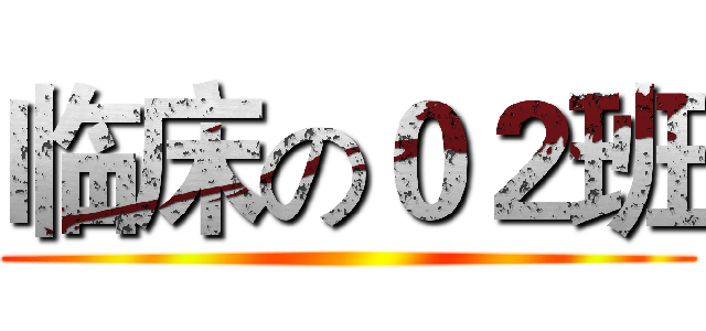 临床の０２班 ()