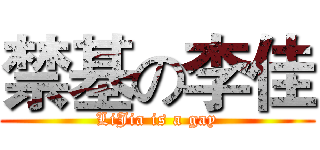 禁基の李佳 (LiJia is a gay)