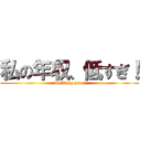 私の年収、低すぎ！ (working poor)