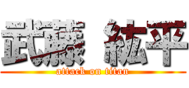 武藤 紘平 (attack on titan)