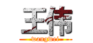 王伟 (wangwei)