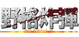 野格炸彈 (i\'m lovin\' it)