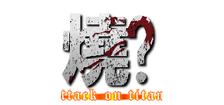 燒烤 (attack on titan)