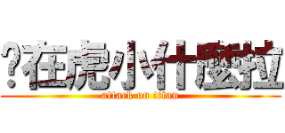 你在虎小什麼拉 (attack on titan)