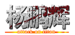 杨鹏辉 (attack on titan)