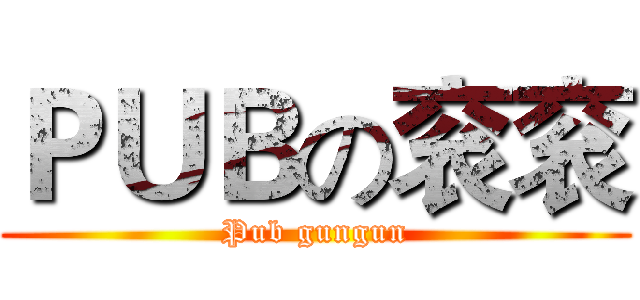 ＰＵＢの衮衮 (Pub gungun)