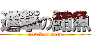 進撃の鮪魚 (attack on sora)