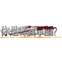 你是哪個軍團？ (attack on titan)