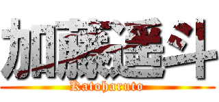 加藤遥斗 (Katoharuto)