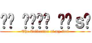 ᴍʏ ɪᴅᴏʟ ʟɪｓᴛ (The Collection of my idol)