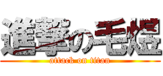 進撃の毛煜 (attack on titan)