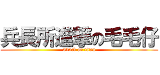 兵長所進撃の毛毛仔 (attack on titan)