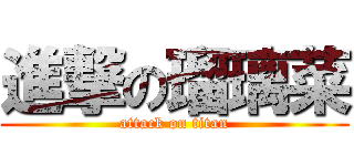 進撃の瑠璃菜 (attack on titan)