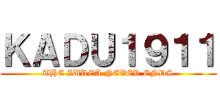 ＫＡＤＵ１９１１ (THE ZUREA NEVER ENDS)