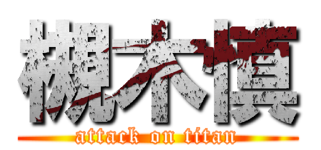 槻木慎 (attack on titan)