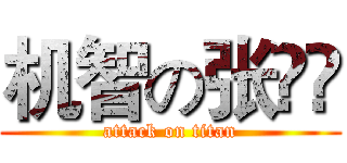 机智の张钖钖 (attack on titan)