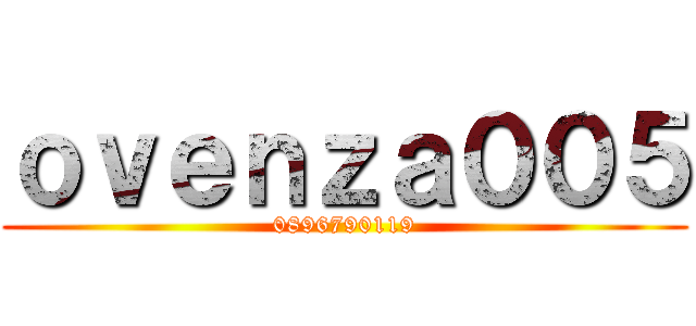 ｏｖｅｎｚａ００５ (0896790119)