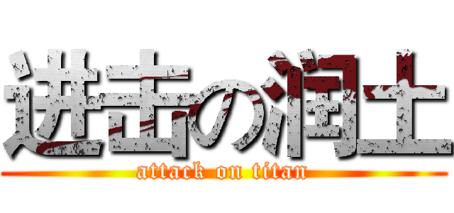 进击の润土 (attack on titan)