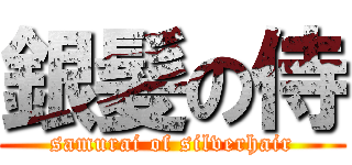 銀髪の侍 (samurai of silverhair)