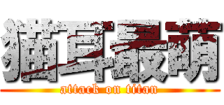 猫耳最萌 (attack on titan)